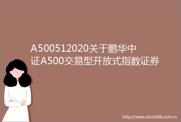 A500512020关于鹏华中证A500交易型开放式指数证券投资基金进行比例配售