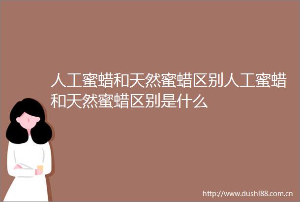 人工蜜蜡和天然蜜蜡区别人工蜜蜡和天然蜜蜡区别是什么