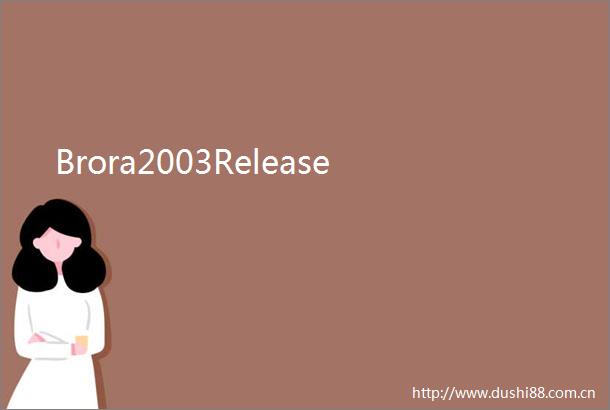Brora2003Release
