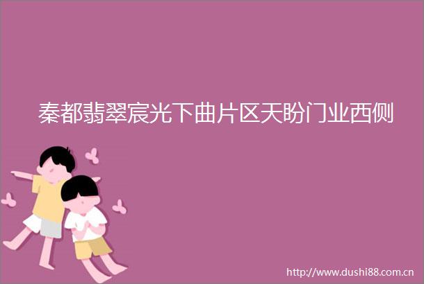 秦都翡翠宸光下曲片区天盼门业西侧