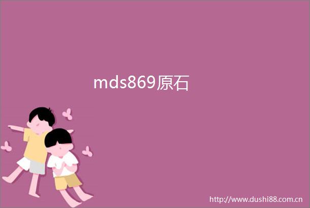 mds869原石