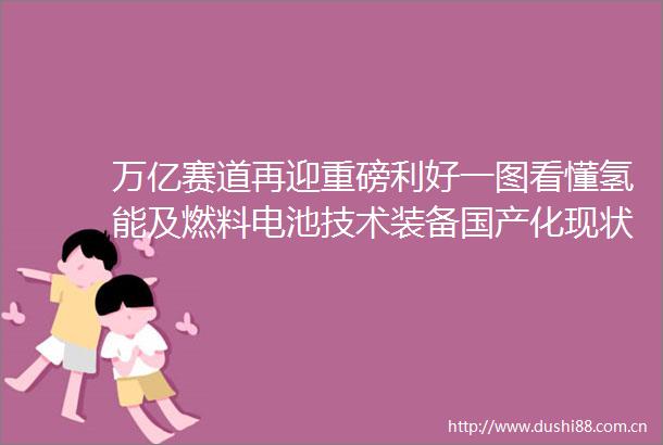 万亿赛道再迎重磅利好一图看懂氢能及燃料电池技术装备国产化现状