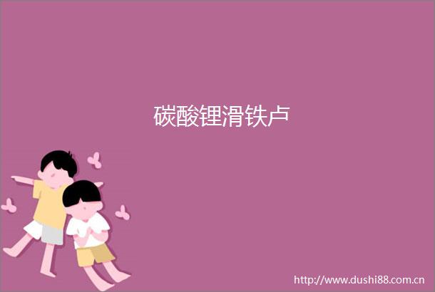 碳酸锂滑铁卢