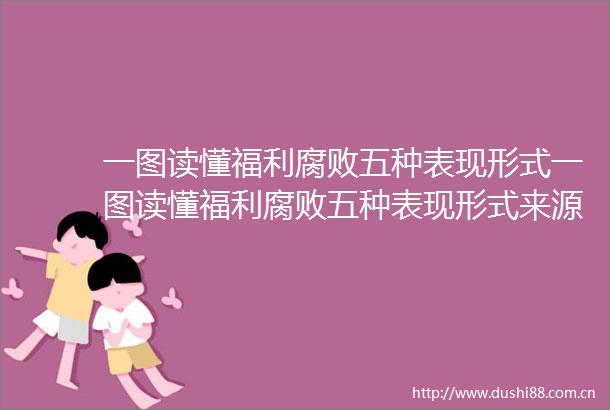 一图读懂福利五种表现形式一图读懂福利五种表现形式来源员微信安徽先锋