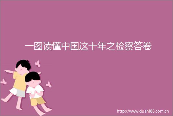 一图读懂这十年之检察答卷