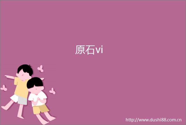原石vi