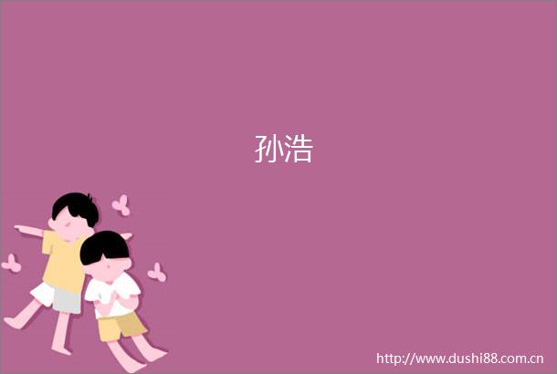 孙浩