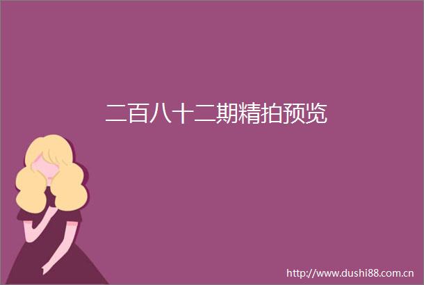 二百八十二期精拍预览