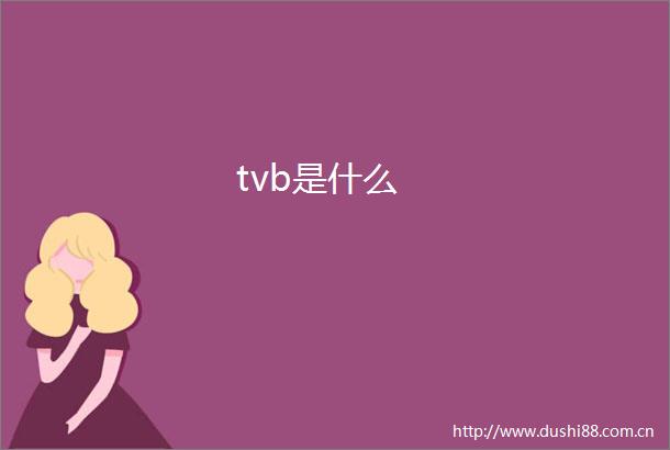 tvb是什么