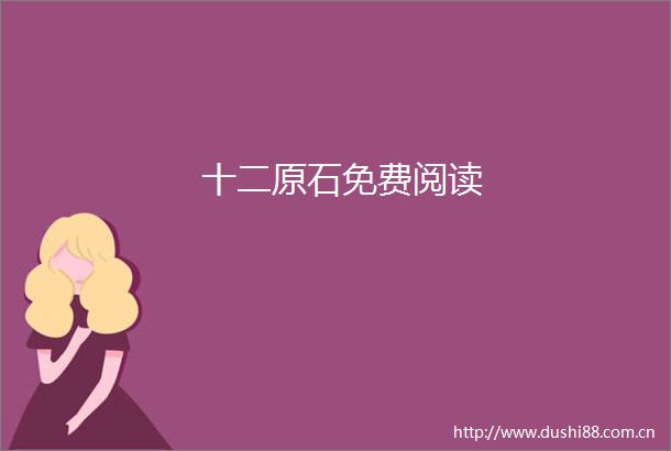 十二原石免费阅读