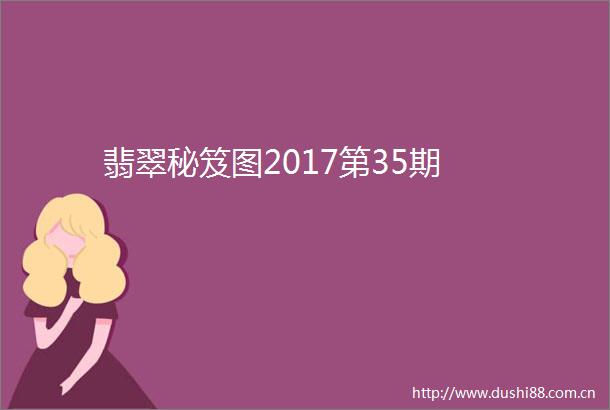 翡翠秘笈图2017第35期