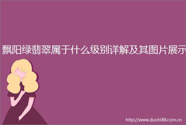 飘阳绿翡翠属于什么级别详解及其图片展示
