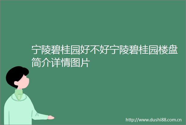 宁陵碧桂园好不好宁陵碧桂园楼盘简介详情图片