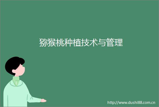 猕猴桃种植技术与管理