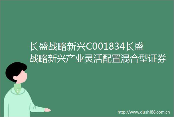 长盛战略新兴C001834长盛战略新兴产业灵活配置混合型证券投资基金长盛战略新兴产业混合C份额基金产品资料概要更新