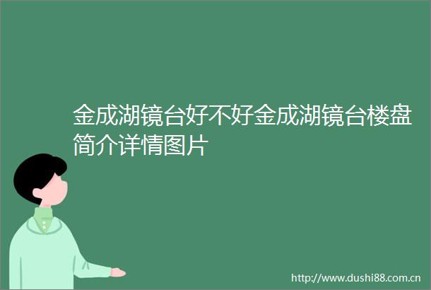 金成湖镜台好不好金成湖镜台楼盘简介详情图片