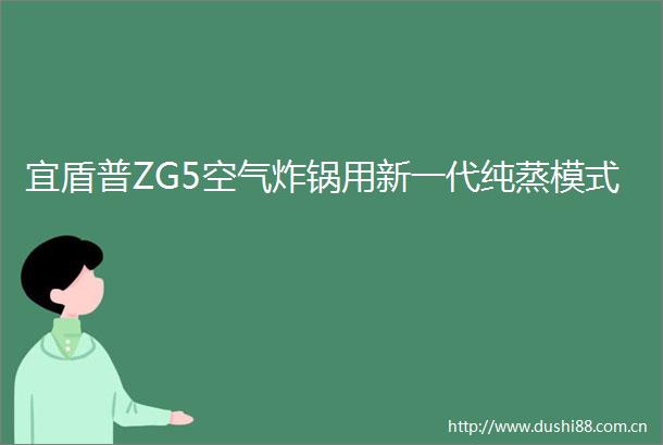 宜盾普ZG5空气炸锅用新一代纯蒸模式