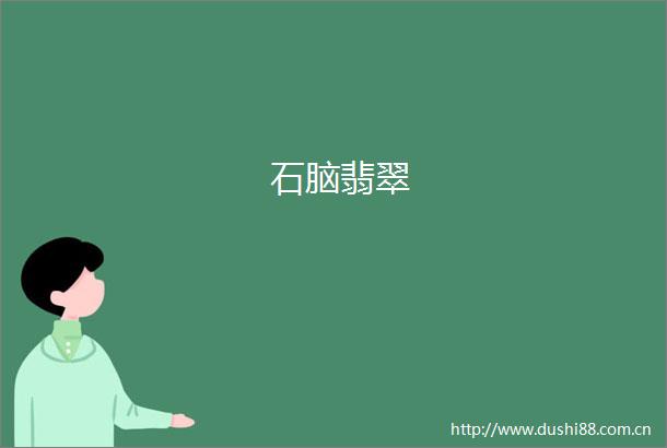 石脑翡翠