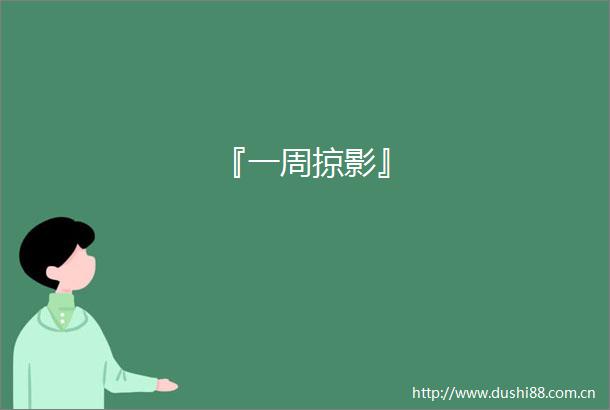 『一周掠影』