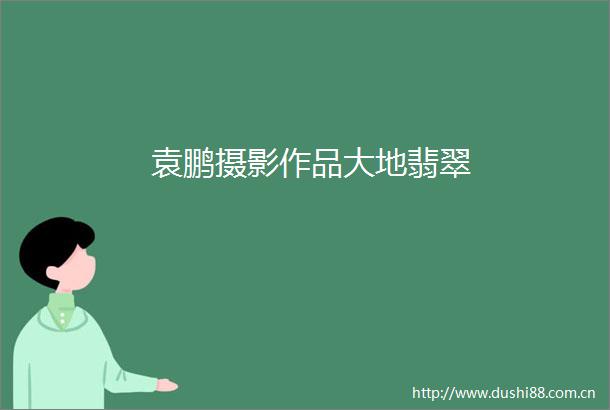 袁鹏摄影作品大地翡翠