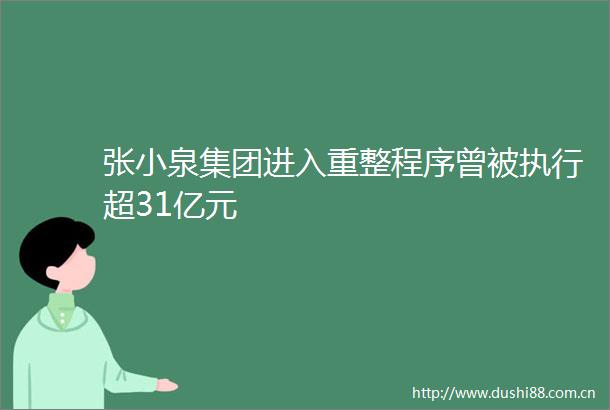 张小泉集团进入重整程序曾被执行超31亿元