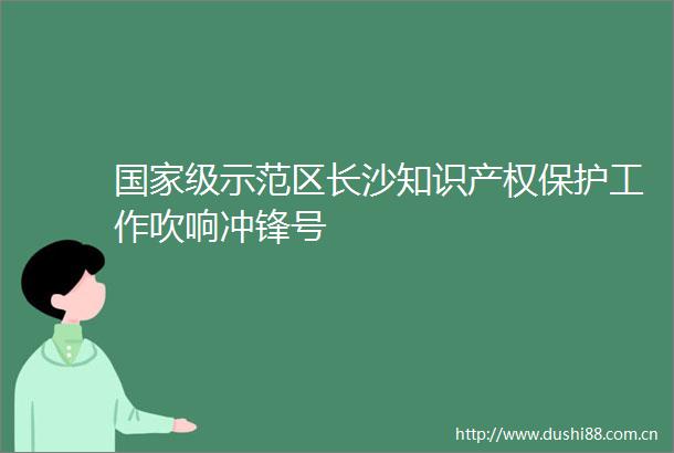 级示范区长沙知识产权保护工作吹响冲锋号