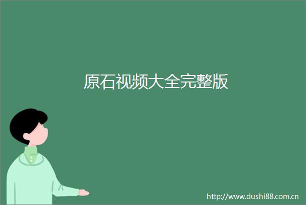 原石视频大全完整版