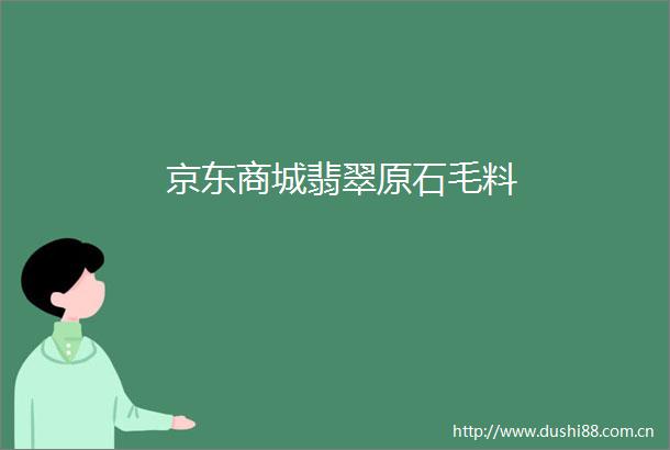 京东商城翡翠原石毛料