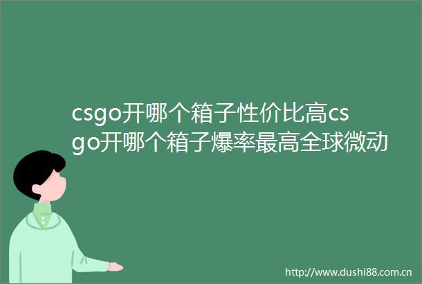 csgo开哪个箱子性价比高csgo开哪个箱子爆率最高全球微动态