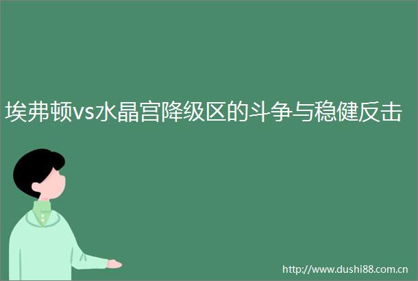 埃弗顿vs水晶宫降级区的斗争与稳健反击