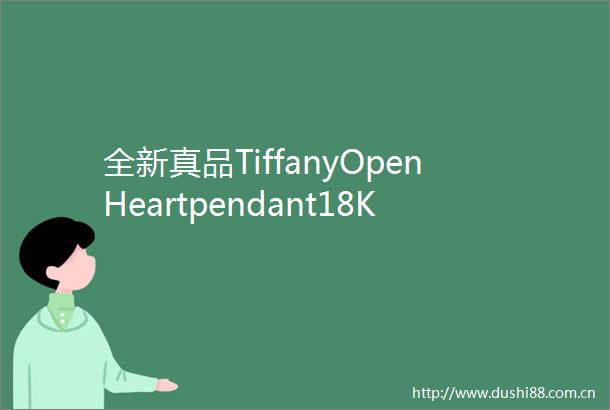 全新真品TiffanyOpenHeartpendant18K金750心形项链什么价格