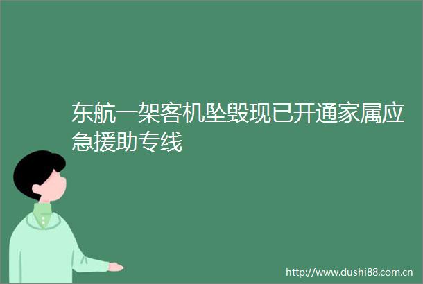 东航一架客机坠毁现已开通家属应急援助专线