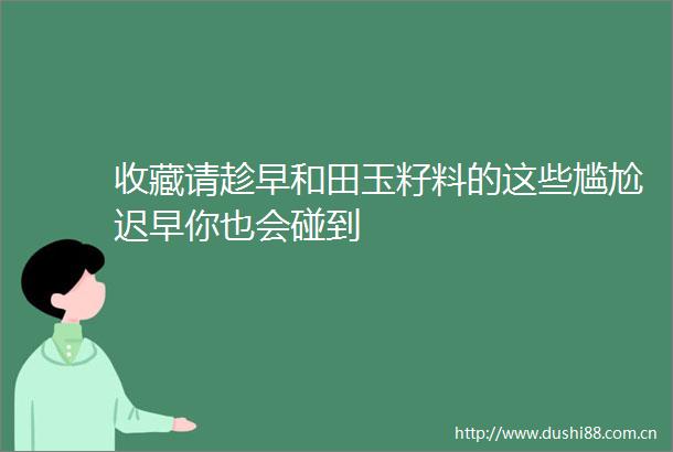 收藏请趁早和田玉籽料的这些尴尬迟早你也会碰到