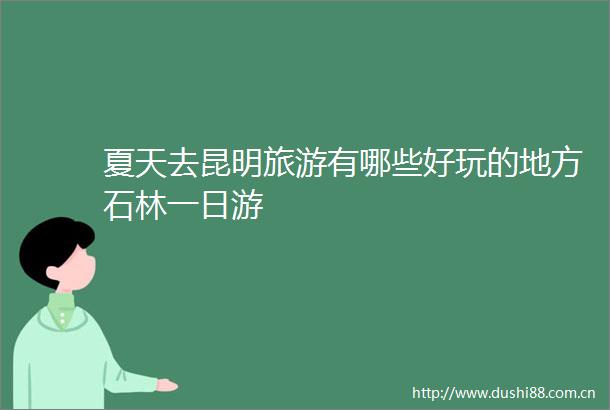 夏天去昆明旅游有哪些好玩的地方石林一日游