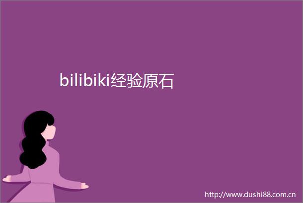 bilibiki经验原石