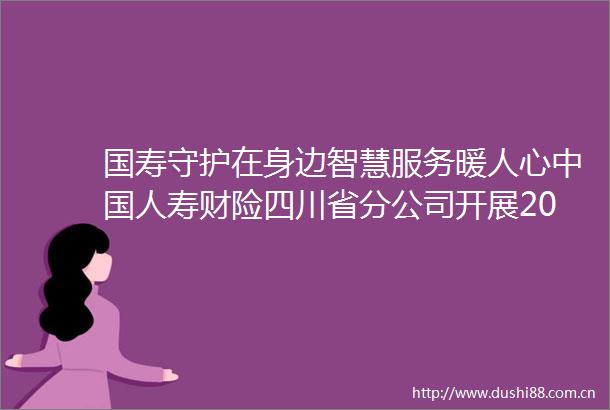 国寿守护在身边智慧服务暖人心人寿财险四川省分公司开展2025年616客户节系列主题活动