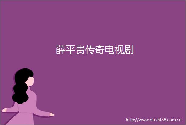 薛平贵传奇电视剧