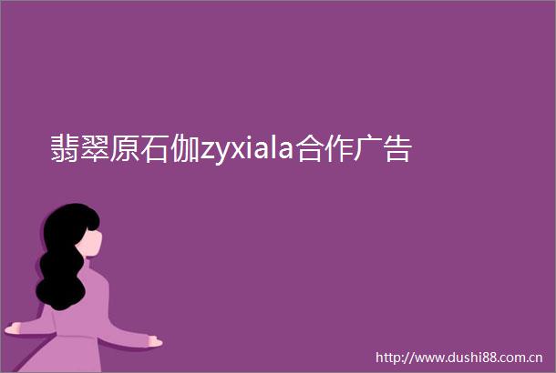 翡翠原石伽zyxiala合作