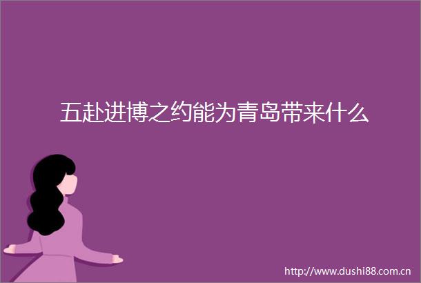 五赴进博之约能为青岛带来什么