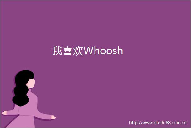 我喜欢Whoosh