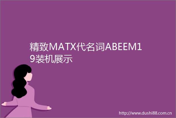 精致MATX代名词ABEEM19装机展示