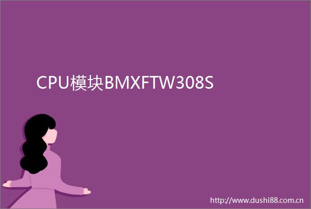 CPU模块BMXFTW308S