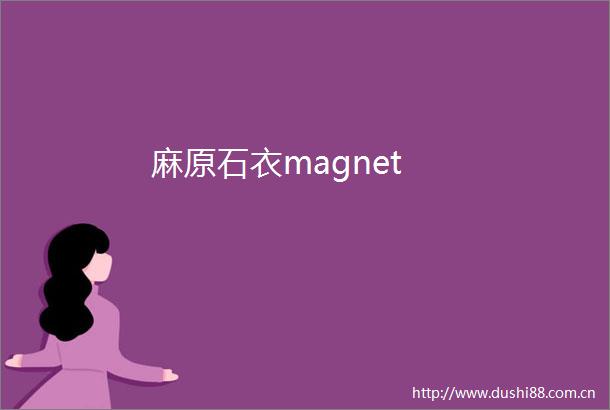 麻原石衣magnet