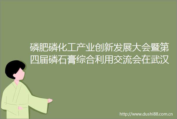 磷肥磷化工产业创新发展大会暨第四届磷石膏综合利用交流会在武汉举行