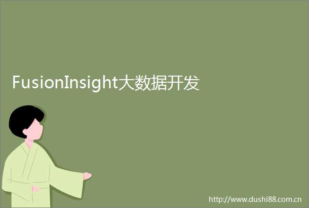 FusionInsight大数据开发