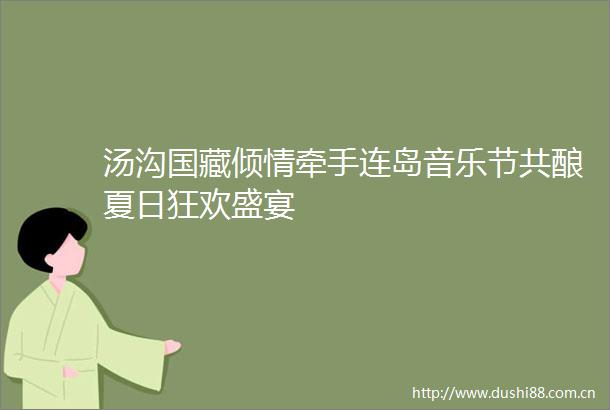 汤沟国藏倾情牵手连岛音乐节共酿夏日狂欢盛宴