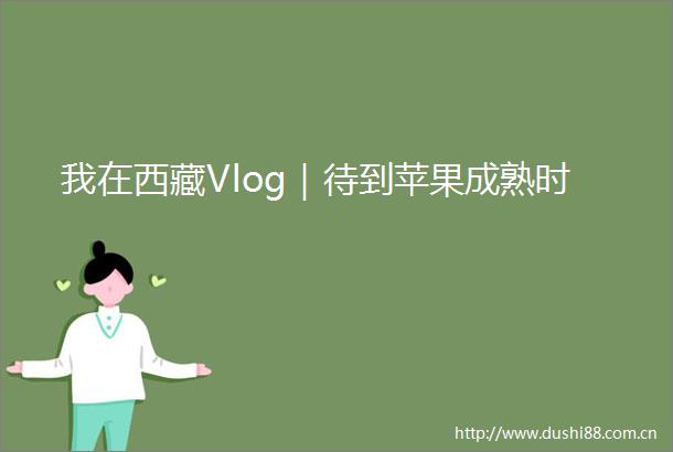 我在西藏Vlog｜待到苹果成熟时