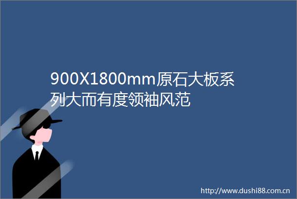 900X1800mm原石大板系列大而有度领袖风范