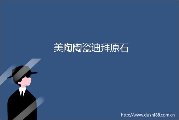 美陶陶瓷迪拜原石