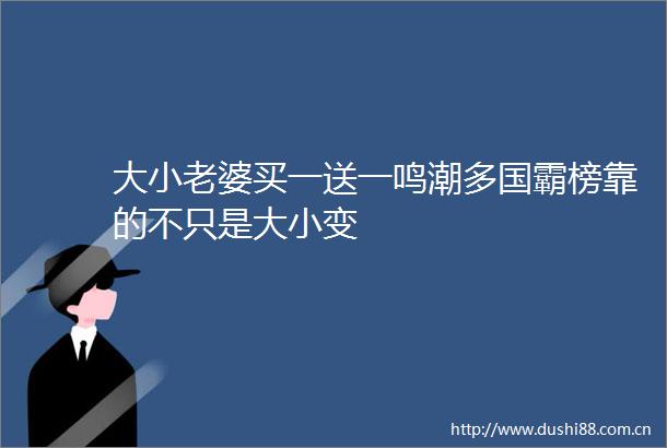 大小老婆买一送一鸣潮多国霸榜靠的不只是大小变
